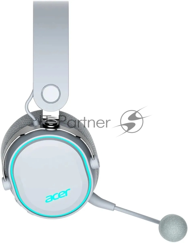 Наушники с микрофоном Acer OHR303 белый мониторные BT/Radio оголовье (ZL.HDSEE.00A)