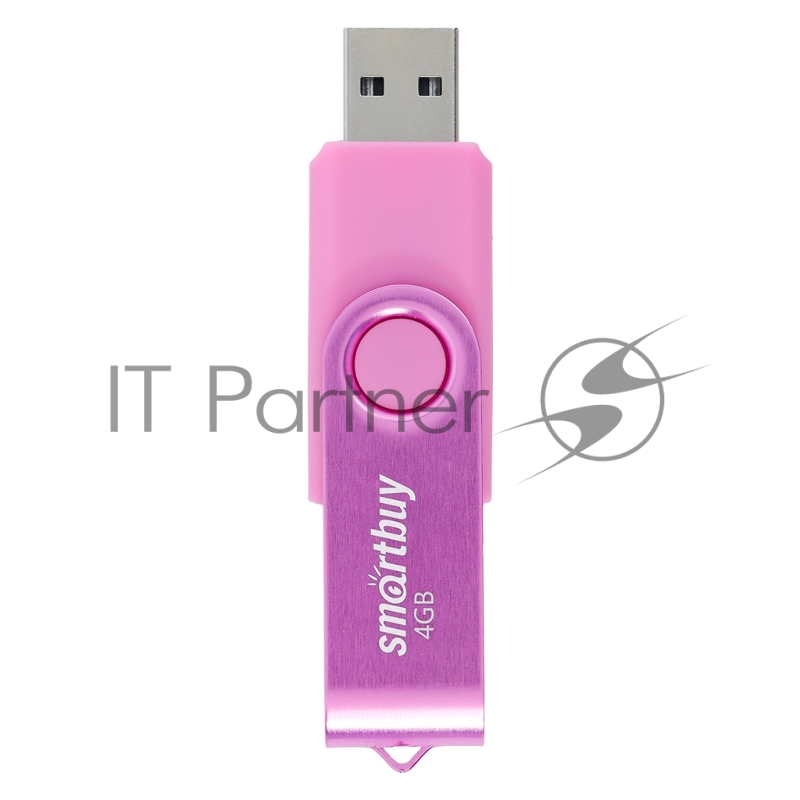UFD 2.0 накопитель SmartBuy 004GB Twist Pink (SB004GB2TWP)