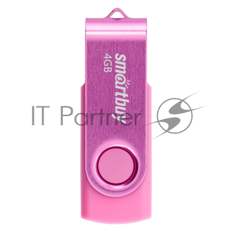UFD 2.0 накопитель SmartBuy 004GB Twist Pink (SB004GB2TWP)