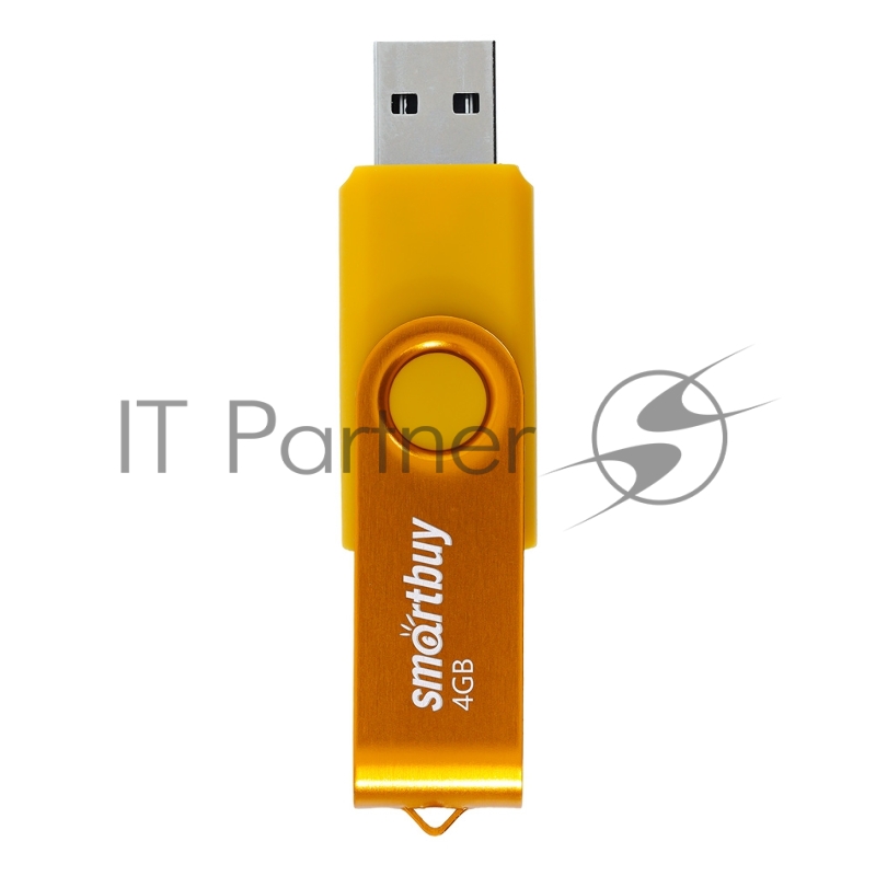 UFD 2.0 накопитель SmartBuy 004GB Twist Yellow (SB004GB2TWY)