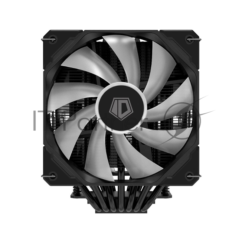 Кулер ID-COOLING SE-207-XT ARGB LGA20XX/1700/1200/115X/AM4 (8шт/кор, TDP 280W, PWM, черный, 7 тепл.трубок + медная база, 2 x FAN 120mm, Addressable RGB LED) RET