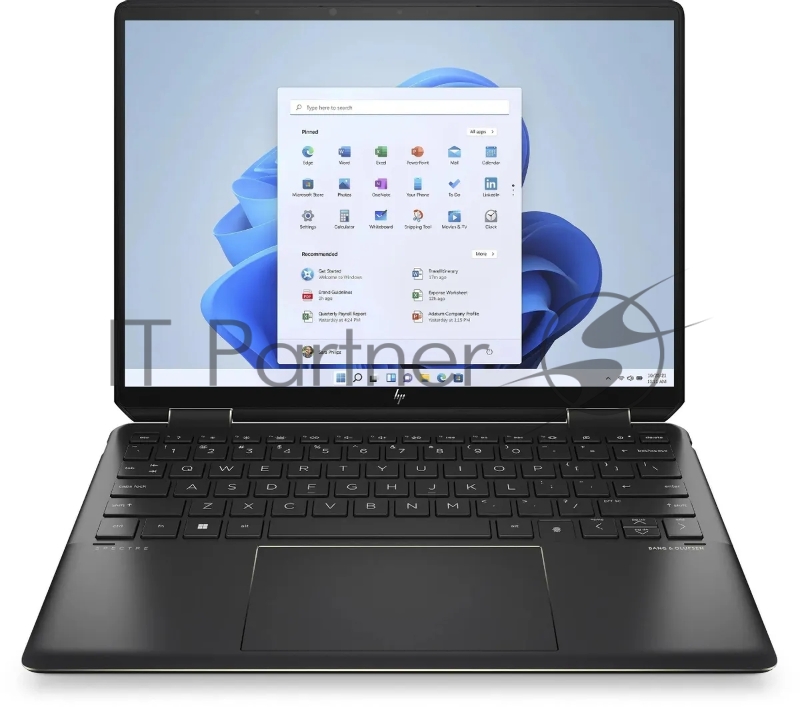 Ноутбук HP Spectre x360 14-ef2013ci Core i7 1355U 16Gb SSD1Tb Intel Iris Xe graphics 13.5 OLED Touch 3.2K (3000x2000) Windows 11 Home black WiFi BT Cam (9C902EA)