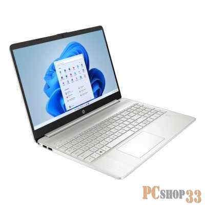 Ноутбук HP 15s-eq2704nw Ryzen 5 5500U 8Gb SSD512Gb AMD Radeon 15.6 IPS FHD (1920x1080) noOS silver WiFi BT Cam (4H388EA)