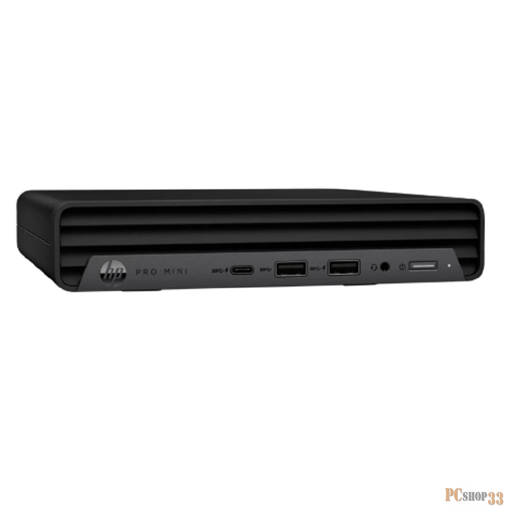 Компьютер HP ProDesk 400 G9 Mini i5 12500T (2) 8Gb SSD256Gb UHDG 770 Windows 11 Professional 64 GbitEth WiFi BT 90W kb мышь клавиатура черный (6B2A7EA)