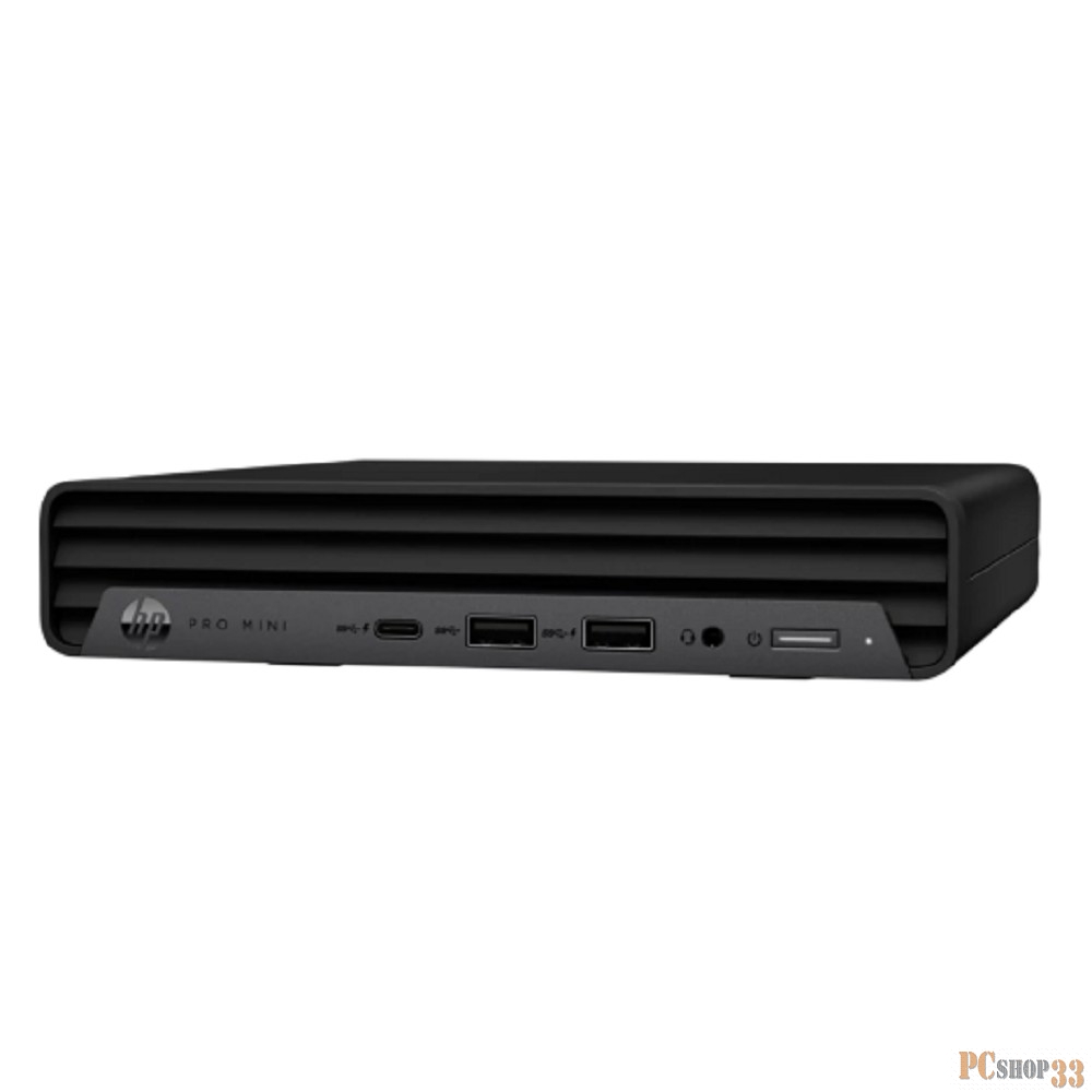 Компьютер HP ProDesk 400 G9 Mini i5 12500T (2) 8Gb SSD256Gb UHDG 770 Windows 11 Professional 64 GbitEth WiFi BT 90W kb мышь клавиатура черный (6B2A7EA)