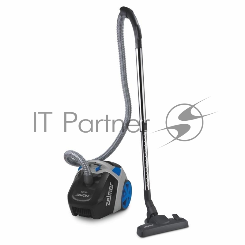Пылесос ZELMER технический/автомобильный пылесос 230 Capacity 3.5 л Noise 76 дБ черный / синий Weight 4.4 кг 81105001T
