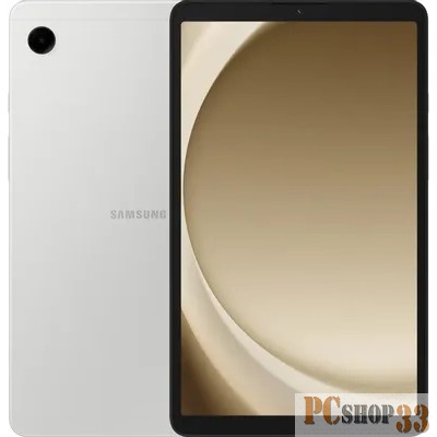 Планшет Samsung Galaxy Tab A9 SM-X115 Helio G99 (2.2) 8C RAM8Gb ROM128Gb 8.7 LCD 1340x800 3G 4G Android 13 серебристый 8Mpix 2Mpix BT GPS WiFi Touch microSD 1Tb 5100mAh 7hr