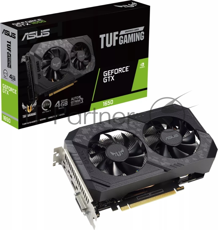 Видеокарта ASUS TUF-GTX1650-4GD6-P-V2-GAMING GTX 1650 4096Mb 128 GDDR6