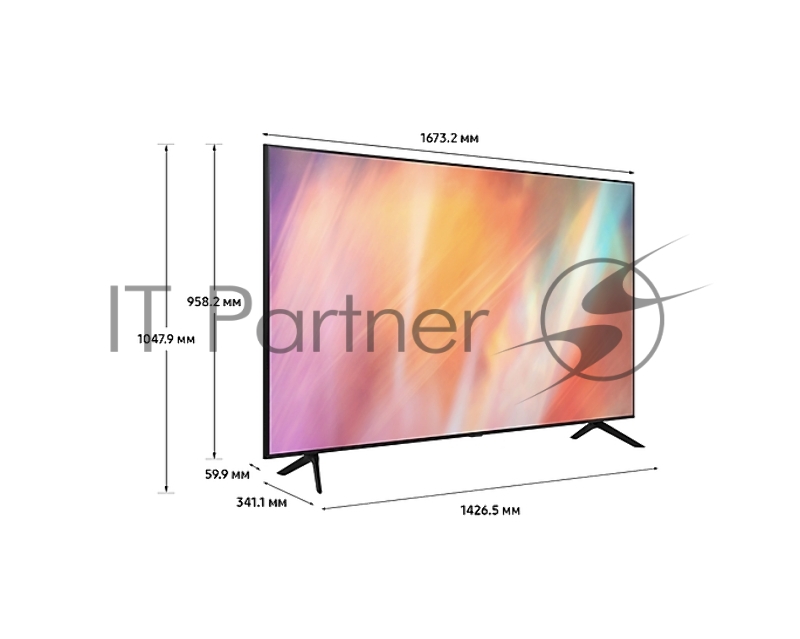 Телевизор SAMSUNG 75 UE75AU7100UCCE