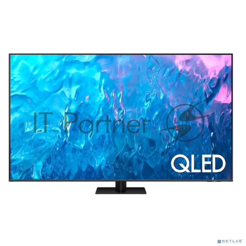 Телевизор QLED Samsung 75 QE75Q70CAUXRU Q темно-серый 4K Ultra HD 120Hz DVB-T DVB-T2 DVB-C DVB-S DVB-S2 USB WiFi Smart TV