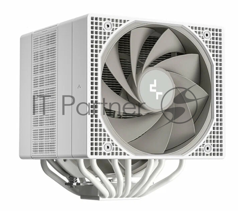 Кулер DEEPCOOL ASSASSIN IV WH LGA20XX/1700/1200/115X/AM5/AM4 (6шт/кор,TDP 280W, PWM, DUAL FAN 140mm + 120mm, DUAL Heatsink, 7 Heatpipe, Copper Base, белый) RET