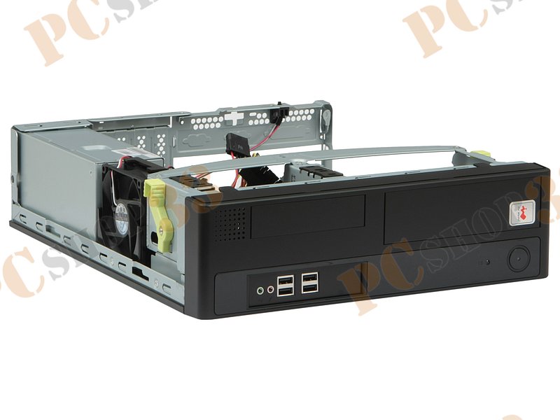 Корпус Desktop IN-WIN IW-BL641, mATX, черный (300Вт)