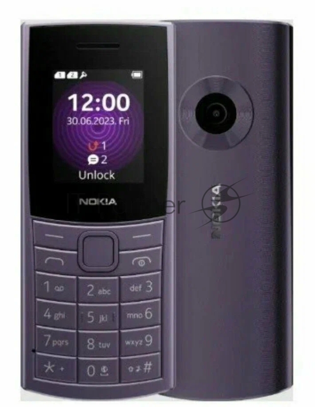Мобильный телефон NOKIA 110 4G TA-1543 DS EAC PURPLE