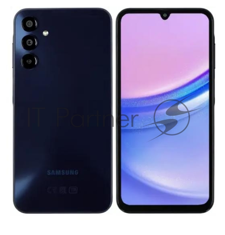 Смартфон Samsung Galaxy A15 4/128 Gb Blue Black Model: SM-A155F