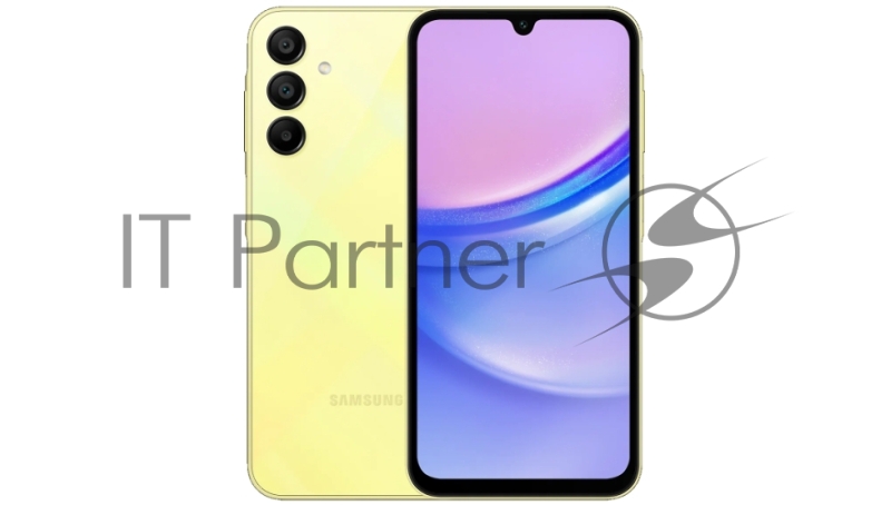 Смартфон Samsung Galaxy A15 6/128GB Yellow arabic SM-A155F