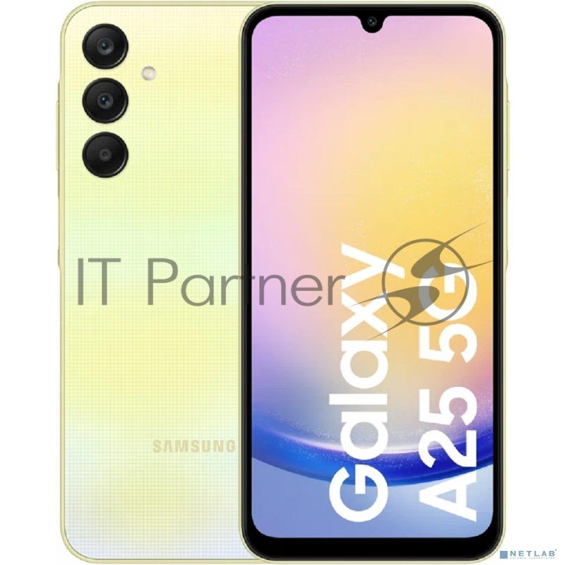 Смартфон Samsung Galaxy A25 8/256 Gb Yellow SM-A256/DSN