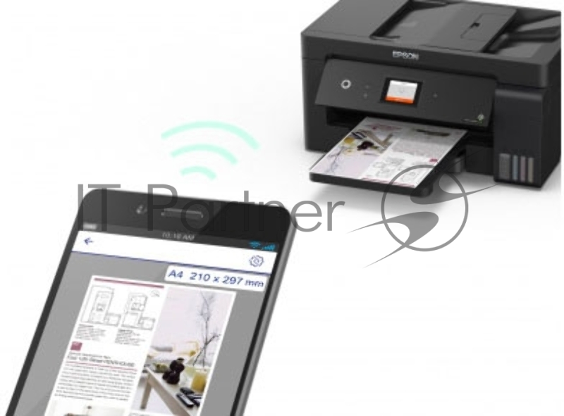 МФУ струйный Epson L14150 A3 Duplex Net WiFi USB RJ-45 черный