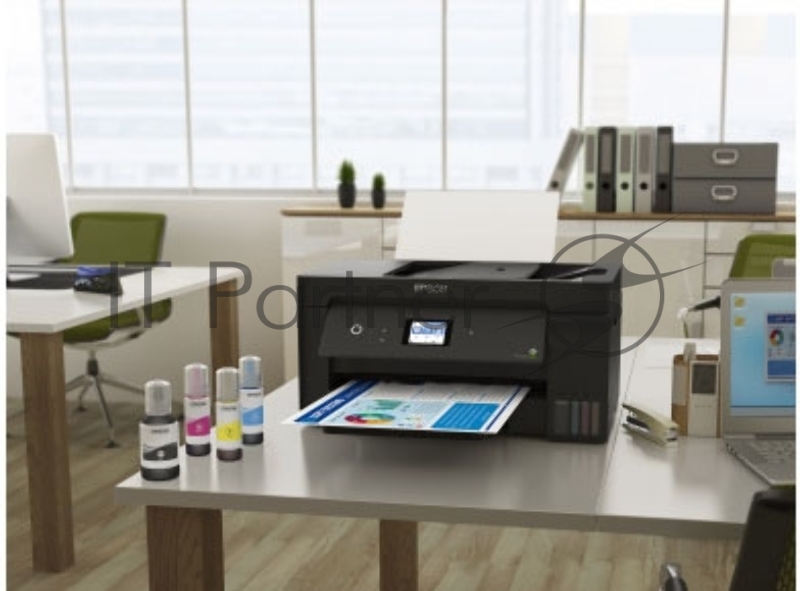 МФУ струйный Epson L14150 A3 Duplex Net WiFi USB RJ-45 черный