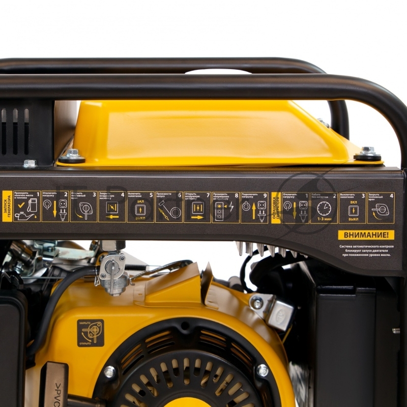 Denzel Генератор инверторный GT-3500iF, 3,5 кВт, 230 В, бак 5 л, открытый корпус 94705