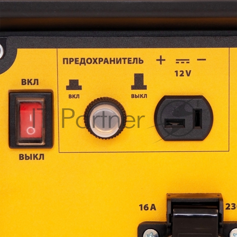 Denzel Генератор инверторный GT-3500iF, 3,5 кВт, 230 В, бак 5 л, открытый корпус 94705