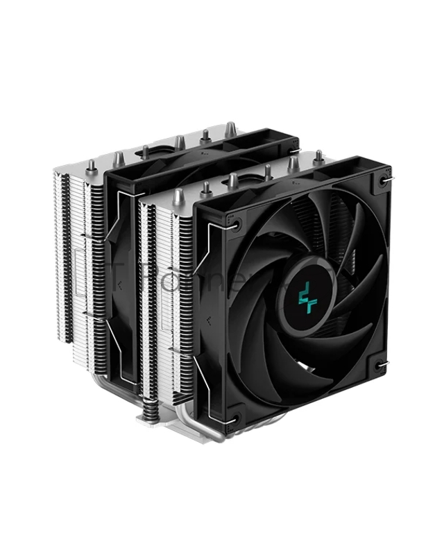 Вентилятор для процессора Deepcool AG620 Socket 115X/1700/1200/1366/2011/2066/ 120mm, 1850rpm, 29,4 дБ, 260W, PWM 4-pin, Cu (R-AG620-BKNNMN-G-1)