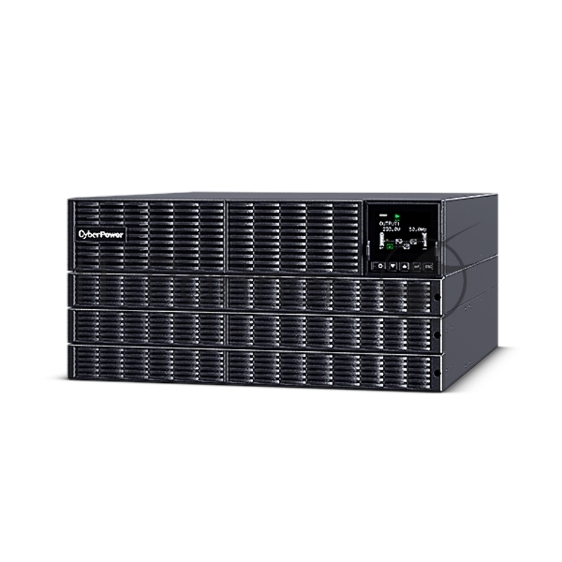 Источник бесперебойного питания CyberPower OLS6KERT5U Online 6000VA/6000W USB/RS-232/Dry/EPO/SNMP/CloudC IEC С13, 4 IEC C19, terminal block)/bat.detect./МВ NEW