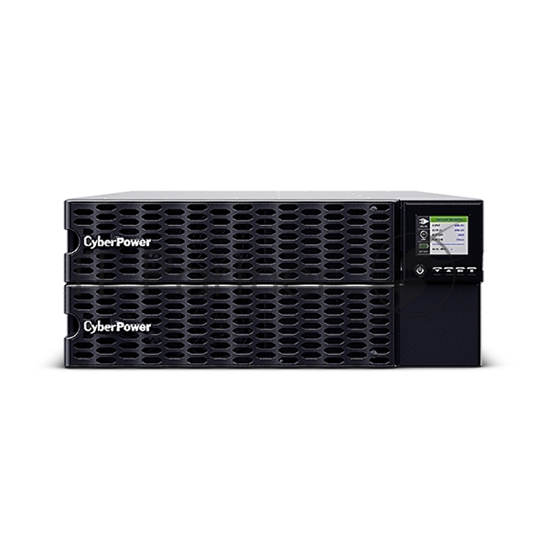 Источник бесперебойного питания CyberPower OL10KERTHD Online 10000VA/10000W USB/RS-232/Dry/EPO/SNMPslot/BM (6 IEC С13, 1 IEC C19, terminal)