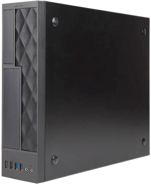 Корпус Desktop IN-WIN IW-CE052S, mATX, черный (300Вт)