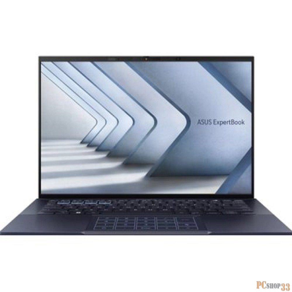 Ноутбук Asus ExpertBook B9 B9403CVA-KM0500X Core i7 1365U 32Gb SSD2Tb Intel Iris Xe graphics 14 OLED WQXGA+ (2880x1800) Windows 11 Professional black WiFi BT Cam Bag (90NX05W1-M00NK0)