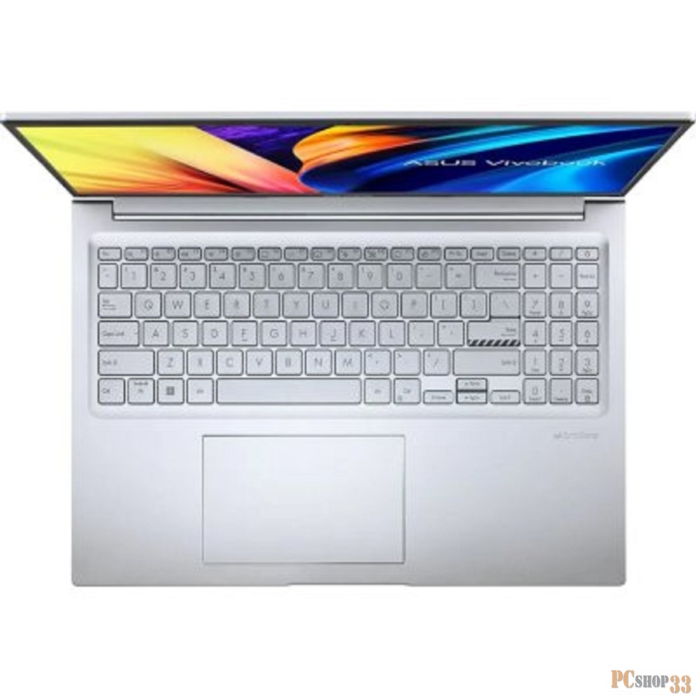 Ноутбук Asus VivoBook 16 X1605ZA-MB807 Core i5 12500H 16Gb SSD512Gb Intel Iris Xe graphics 16 IPS WUXGA (1920x1200) noOS silver WiFi BT Cam (90NB0ZA2-M015R0)