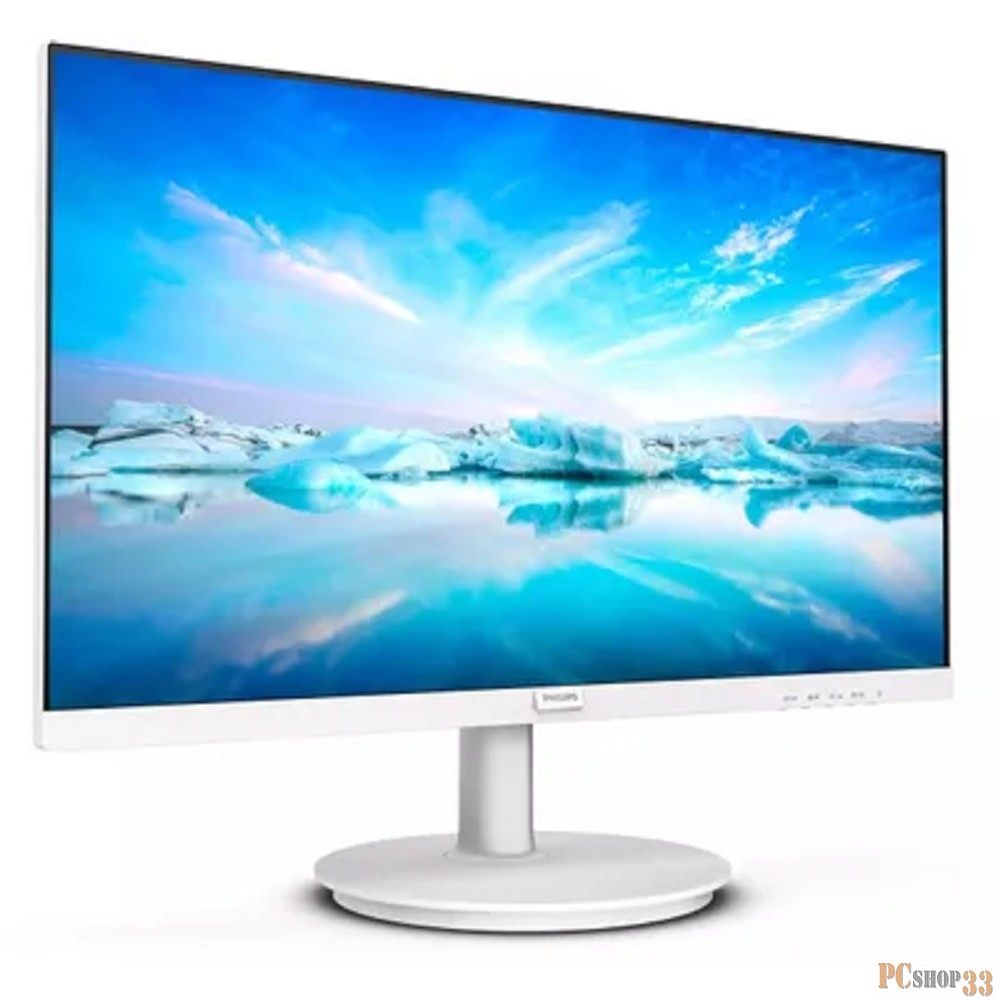 Монитор LCD PHILIPS 23.8 241V8AW белый {IPS 1920x1080 75Hz 4ms 178/178/ 250cd 1000:1 8bit D-Sub HDMI1.4 AudioOut 2x2W VESA}