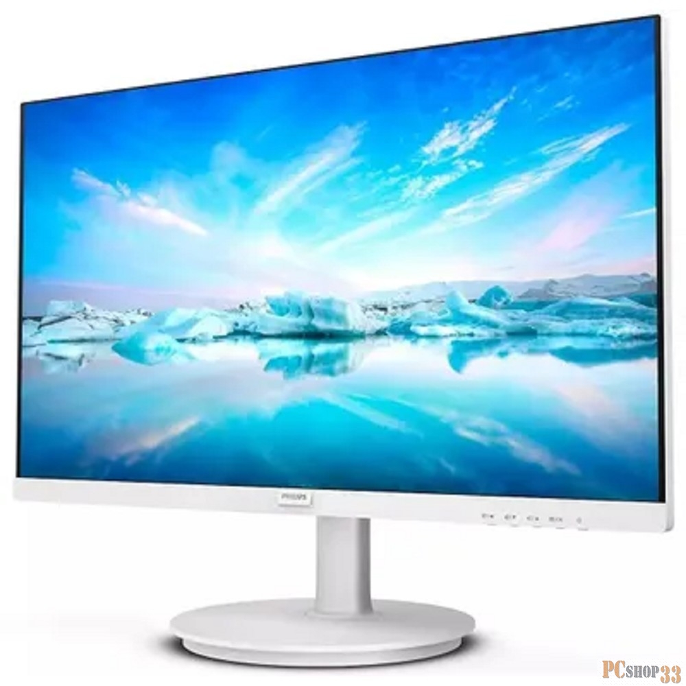 Монитор LCD PHILIPS 23.8 241V8AW белый {IPS 1920x1080 75Hz 4ms 178/178/ 250cd 1000:1 8bit D-Sub HDMI1.4 AudioOut 2x2W VESA}
