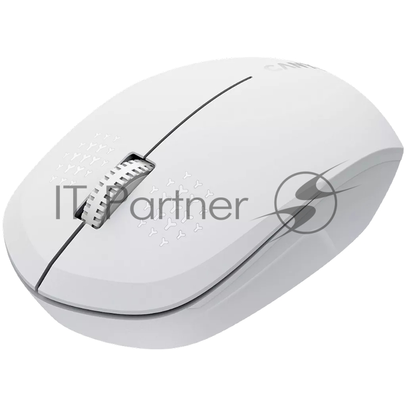 Мышь CANYON MW-04, Bluetooth Wireless optical mouse with 3 buttons, DPI 1200 , with1pc AA canyon turbo Alkaline battery,White, 103*61*38.5mm, 0.047kg