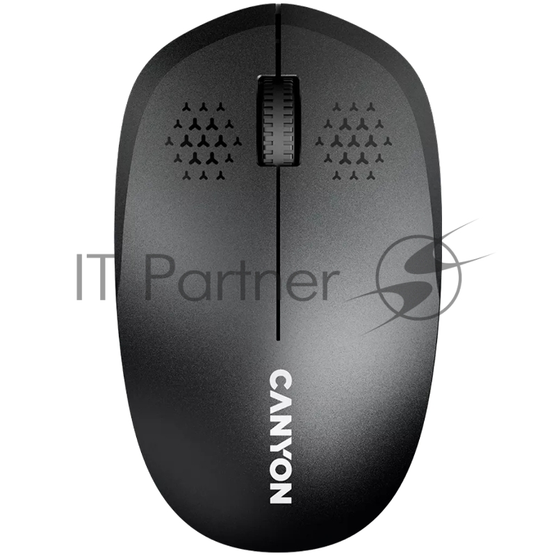 Мышь CANYON MW-04, Bluetooth Wireless optical mouse with 3 buttons, DPI 1200 , with1pc AA canyon turbo Alkaline battery,Black, 103*61*38.5mm, 0.047kg