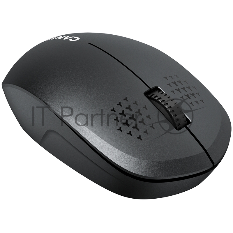 Мышь CANYON MW-04, Bluetooth Wireless optical mouse with 3 buttons, DPI 1200 , with1pc AA canyon turbo Alkaline battery,Black, 103*61*38.5mm, 0.047kg