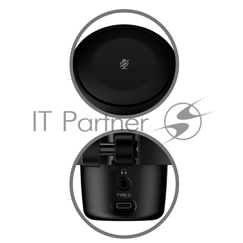 Микрофон/ HyperX DuoCast Black