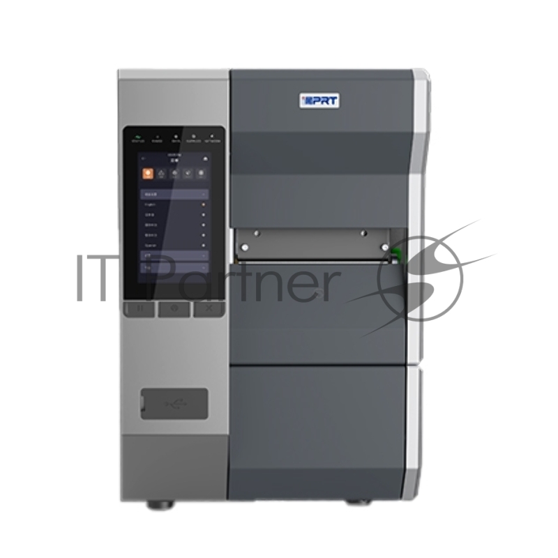 Принтер этикеток iDPRT iK4 Industrial 4 TT Printer 300DPI, 10IPS, 1Gb/2Gb, RTC, USB+RS232+Ethernet+USB Host(Front)+Bluetooth, ZPL-II, EPL, TSPL, DPL
