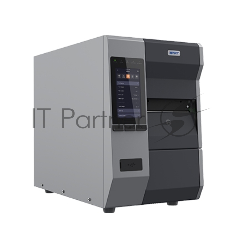 Принтер этикеток iDPRT iK4 Industrial 4 TT Printer 300DPI, 10IPS, 1Gb/2Gb, RTC, USB+RS232+Ethernet+USB Host(Front)+Bluetooth, ZPL-II, EPL, TSPL, DPL