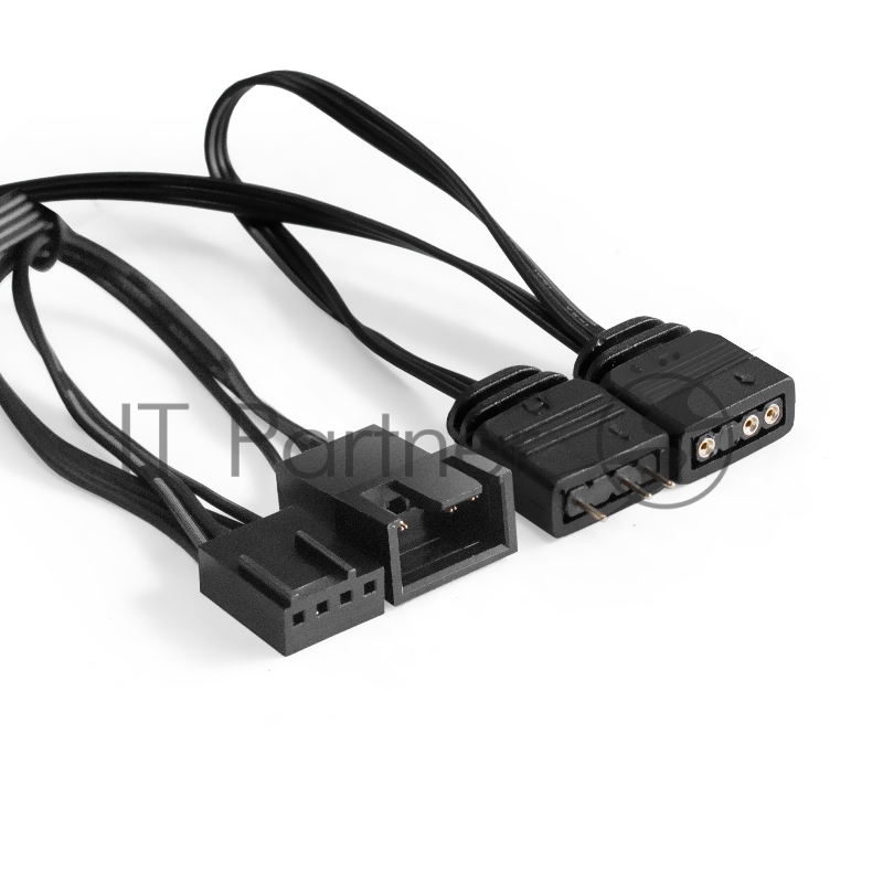 Вентилятор 12В DC с подсветкой ExeGate EX12025H3P4PSU-PWM.ARGB (120x120x25 мм, Hydraulic bearing (гидродинамический), 5V ARGB 3pin, 4pin PWM, 1200RPM, ARGB подсветка, 26dBA)