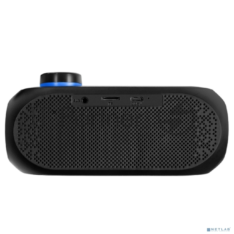 BT-колонка-часы ExeGate Yo 520 (электронные беспроводные с LED индикацией, 3Вт, 80-20000Гц, Bluetooth, Li-Ion, 1200mAh, FM 87.5MHz-108MHz, поддержка TF/microSD-card, 3,5mm audio jack, зарядка USB Type-C, регулятор громкости на верхней панели, Color B