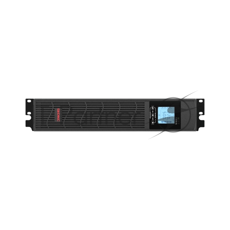Линейно-интерактивный ИБП ДКС серии Info Rackmount Pro, 1000 ВА/800Вт,1/1, USB, RJ45, 6xIEC C13, Rack 2U, SNMP/AS400 slot, 2x7Aч