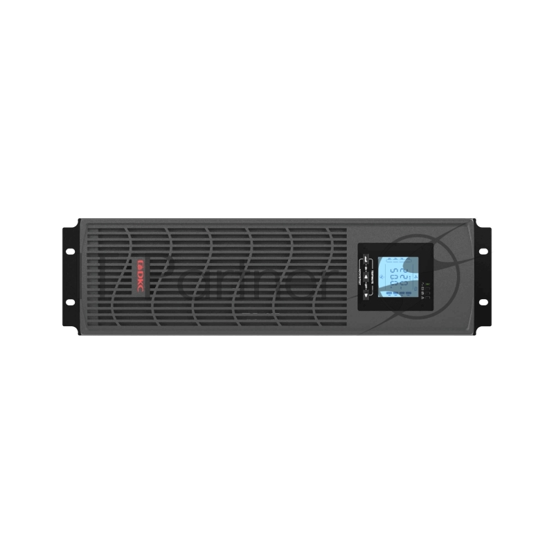 Линейно-интерактивный ИБП ДКС серии Info Rackmount Pro, 2000 ВА/1600 Вт,1/1, USB, RJ45, 6xIEC C13, Rack 3U, SNMP/AS400 slot, 3x9Aч