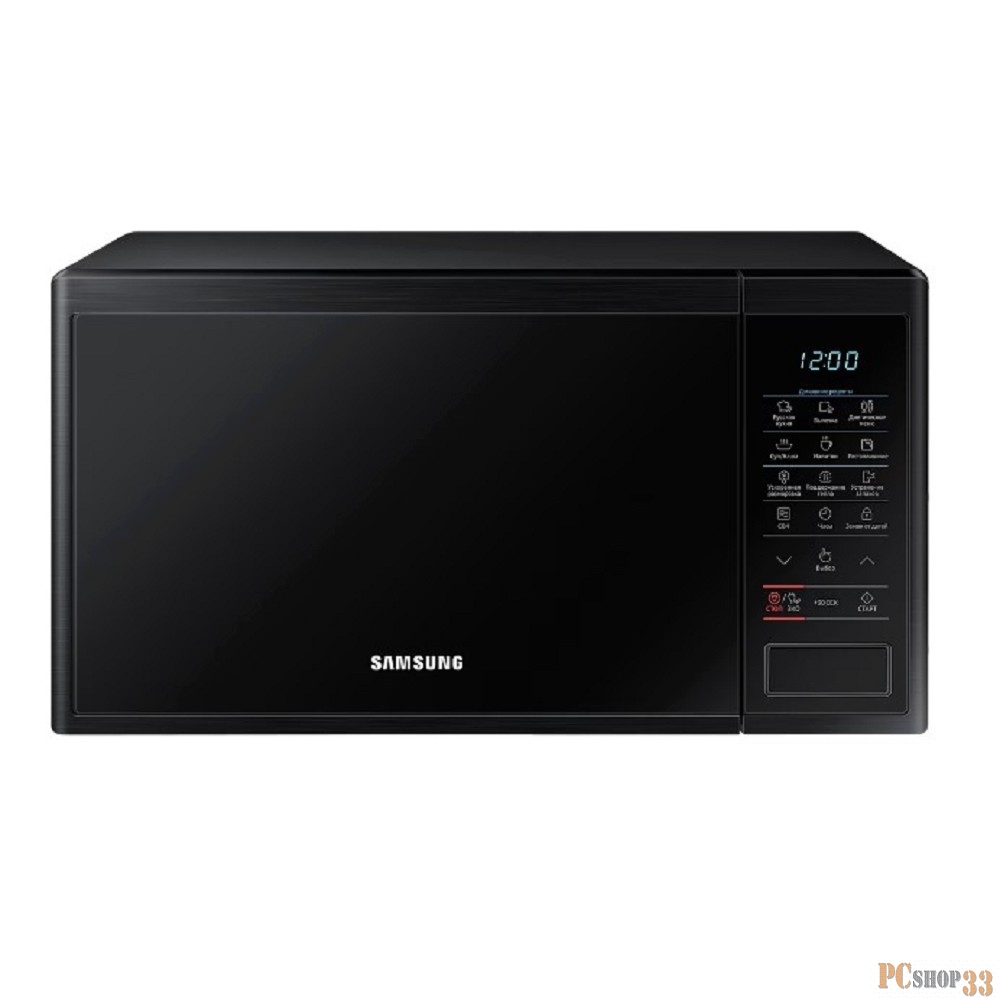Микроволновая печь Samsung MS23J5133AK/BW 23л, 800Вт, черный