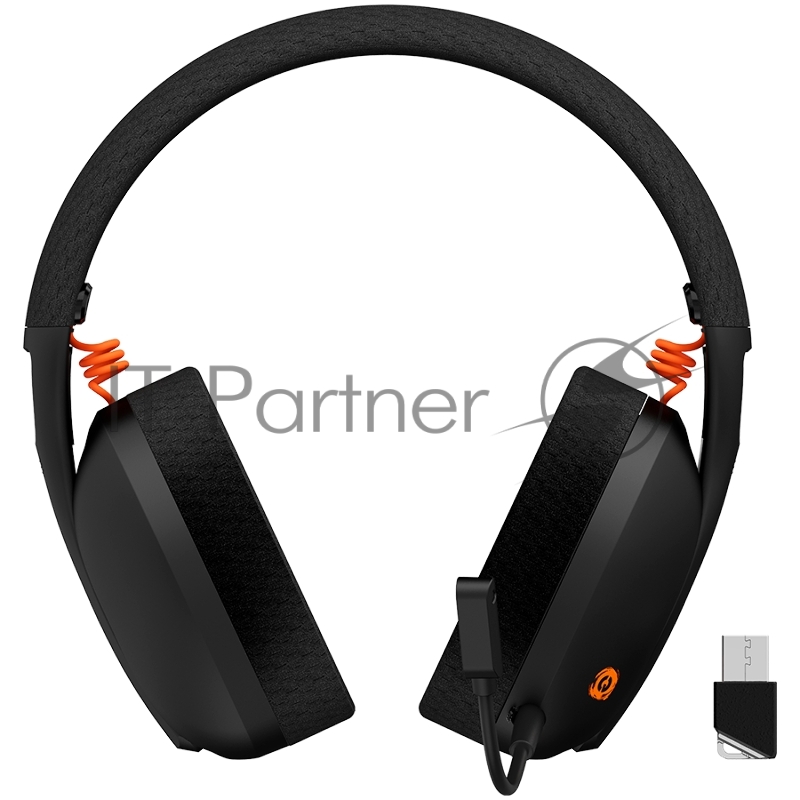 Гарнитура CANYON Ego GH-13, Gaming BT headset, +virtual 7.1 support in 2.4G mode, with chipset BK3288X, BT version 5.2, cable 1.8M, size: 198x184x79mm, Black