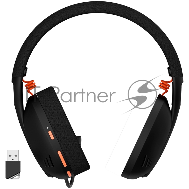Гарнитура CANYON Ego GH-13, Gaming BT headset, +virtual 7.1 support in 2.4G mode, with chipset BK3288X, BT version 5.2, cable 1.8M, size: 198x184x79mm, Black