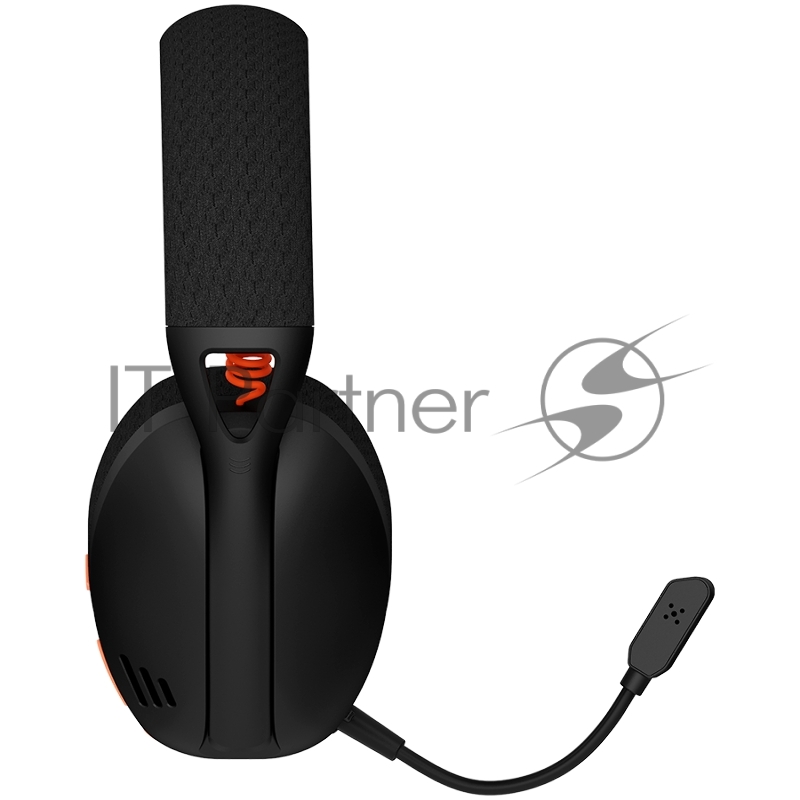 Гарнитура CANYON Ego GH-13, Gaming BT headset, +virtual 7.1 support in 2.4G mode, with chipset BK3288X, BT version 5.2, cable 1.8M, size: 198x184x79mm, Black