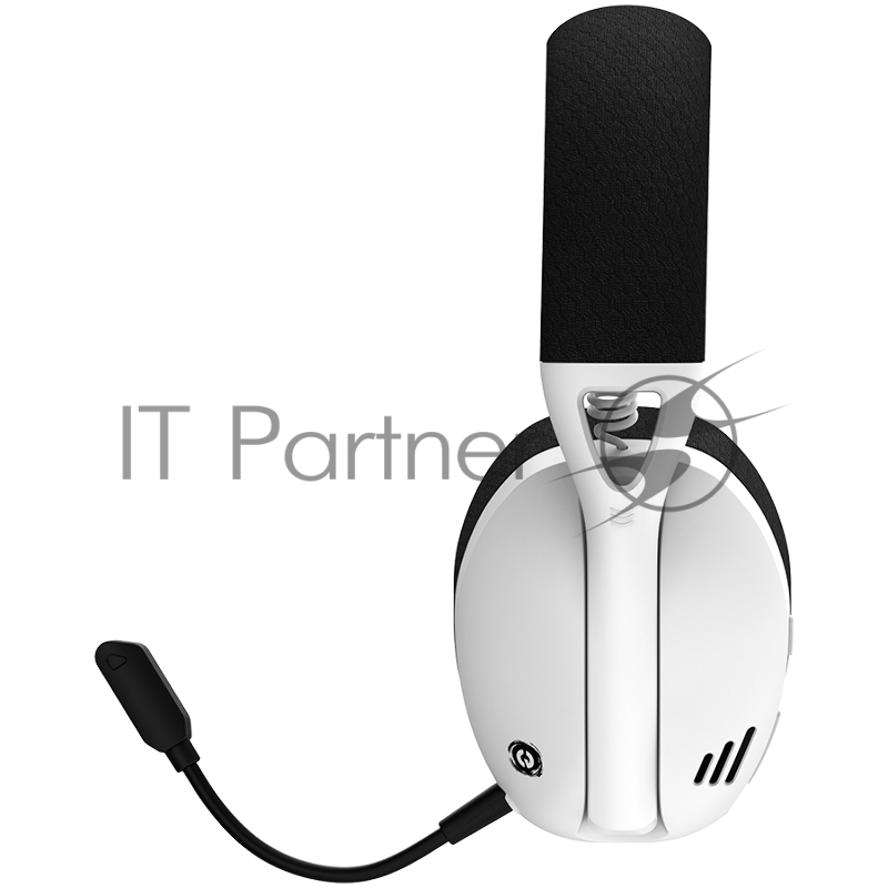 Гарнитура CANYON Ego GH-13, Gaming BT headset, +virtual 7.1 support in 2.4G mode, with chipset BK3288X, BT version 5.2, cable 1.8M, size: 198x184x79mm, White