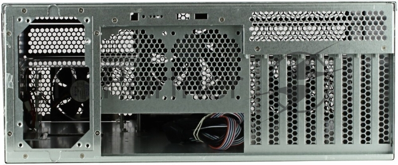 Корпус компьютерный Procase RE411-D4H11-E-55 Корпус 4U server case,4x5.25+11HDD,черный,без блока питания,глубина 550мм,MB EATX 12x13