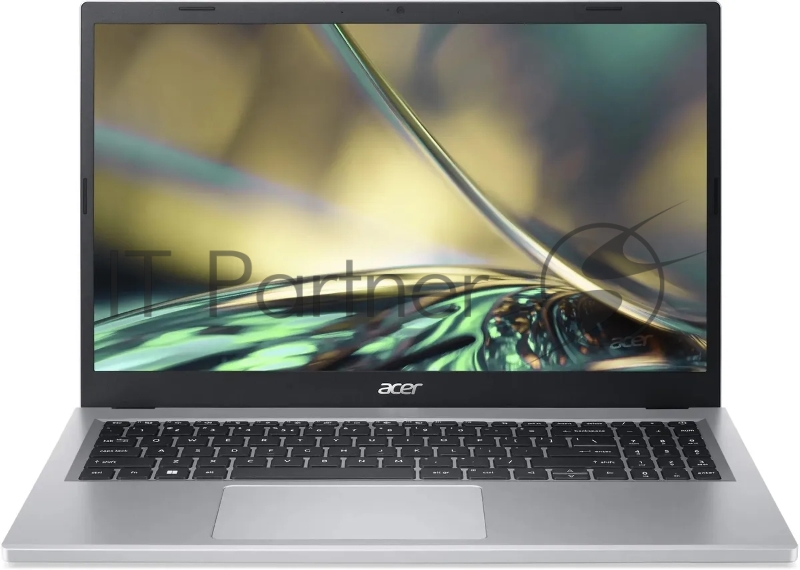 Ноутбук Acer Aspire 3 A315-510P-3374 Core i3 N305 8Gb SSD256Gb Intel UHD Graphics 15.6 IPS FHD (1920x1080) noOS silver WiFi BT Cam (NX.KDHCD.007)