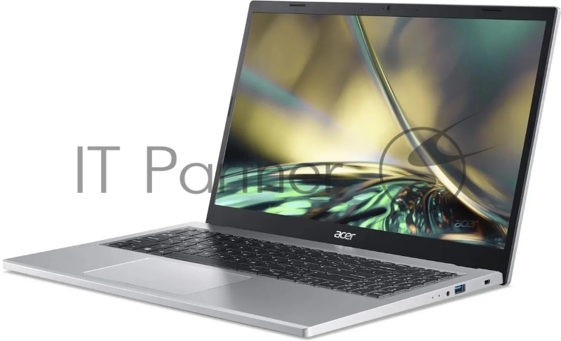 Ноутбук Acer Aspire 3 A315-510P-3374 Core i3 N305 8Gb SSD256Gb Intel UHD Graphics 15.6 IPS FHD (1920x1080) noOS silver WiFi BT Cam (NX.KDHCD.007)